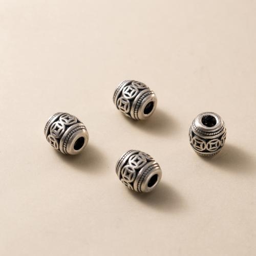 Sterling Silver Spacer Beads, 925 Sterling Silver, vintage & DIY Approx 3mm [