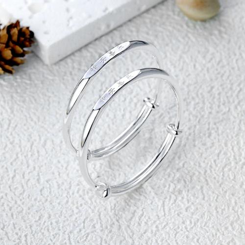 Sterling Silver Children Bangle, 925 Sterling Silver, fashion jewelry & Unisex Inner Approx 41mm 