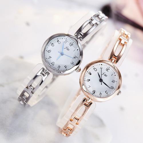 Women Wrist Watch, 304 Stainless Steel, with Glass & Zinc Alloy, fashion jewelry & Chinese movement & for woman & waterproof Dial straight diameter about 2cm about 0.6cm; Band about 0.6cm. Approx 18 cm 