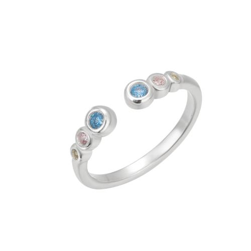 925er Sterling Silber Zehe Ring, Modeschmuck & Micro pave Zirkonia & für Frau, verkauft von PC