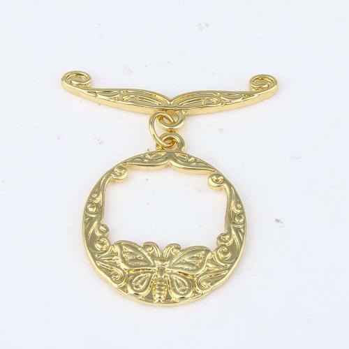 Brass Toggle Clasp, gold color plated, DIY [
