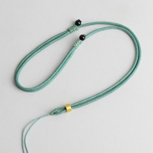 Polyamide Necklace Cord, with Zinc Alloy & Acrylic, handmade, DIY Approx 32-62 cm 
