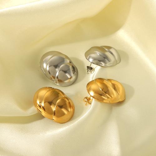 Stainless Steel Stud Earring, 304 Stainless Steel, fashion jewelry & for woman 