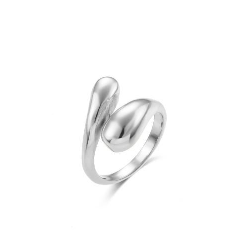Stainless Steel Finger Ring, 304 Stainless Steel, Adjustable & fashion jewelry & for woman 