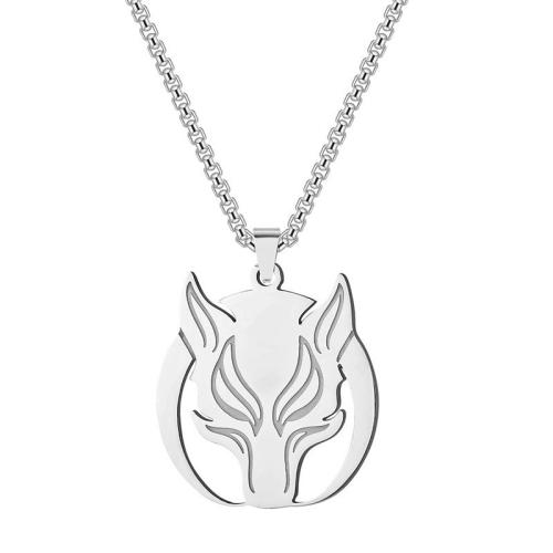Stainless Steel Jewelry Necklace, 304 Stainless Steel, fashion jewelry & for woman Approx 60 cm 