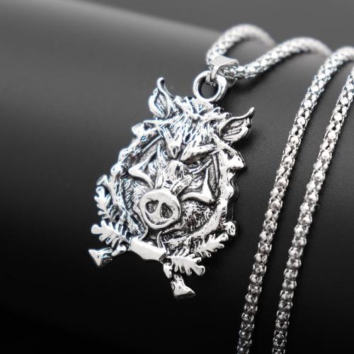 Zinc Alloy Necklace, fashion jewelry & Unisex Approx 60 cm 