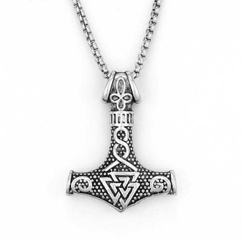 Zinc Alloy Necklace, with iron chain, fashion jewelry & Unisex Approx 60 cm 