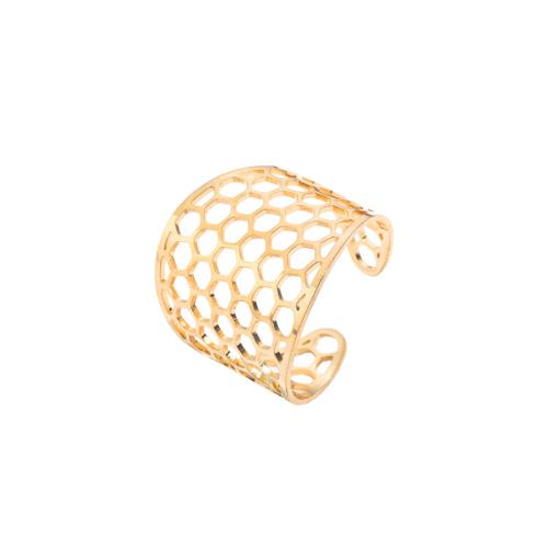 Нержавеющая сталь 304 Манжеты палец кольцо, плакирован золотом, разные стили для выбора & Женский & отверстие, размер:6-8, продается PC