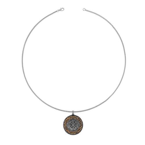 Zinc Alloy Necklace, fashion jewelry & for man Approx 60 cm 