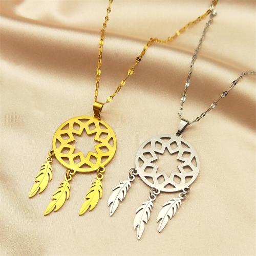 Stainless Steel Jewelry Necklace, 304 Stainless Steel, with 5cm extender chain, fashion jewelry & Unisex Approx 40 cm 