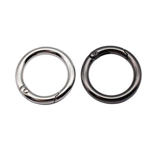 Zinc Alloy Snap Clasp, Round, plated, DIY 