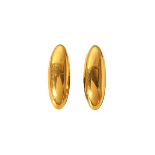 Edelstahl Stud Ohrring, 304 Edelstahl, Vakuum-Ionen-Beschichtung, Unterschiedliche Form zur Auswahl & Modeschmuck & für Frau, keine, verkauft von Paar