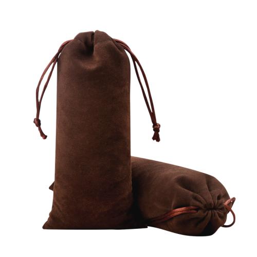 Velveteen Drawstring Bag, dustproof 