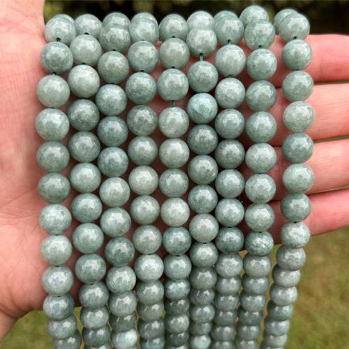 Perles de pierre gemme unique, Jade, Rond, DIY & normes différentes pour le choix, vert Environ 38 cm, Vendu par brin