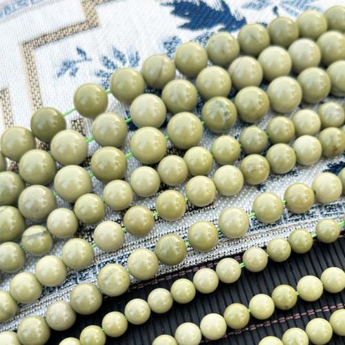 Achat Perlen, Alexa Achat, rund, poliert, DIY & verschiedene Größen vorhanden, grün, Länge:ca. 39 cm, verkauft von Strang