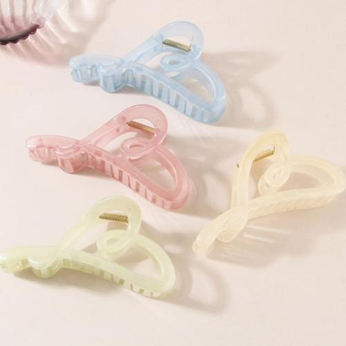 Hair Claw Clips, Plastic, stoving varnish & for woman 