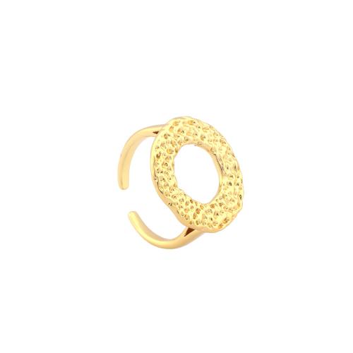 Brass Finger Ring, gold color plated, fashion jewelry & for woman Inner Approx 17mm 