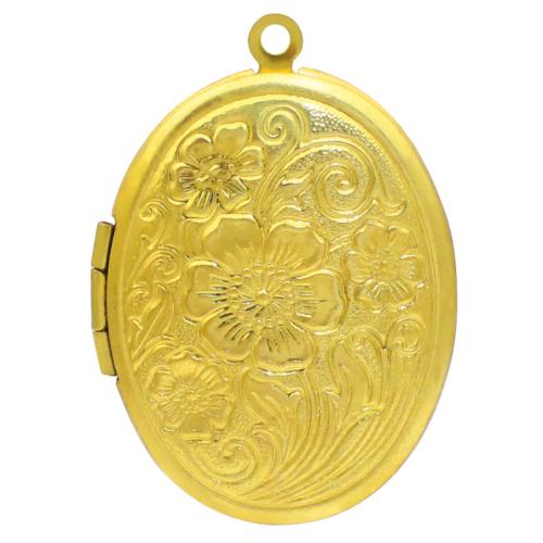 Colgante medallón de bronce, metal, Bricolaje & diferentes estilos para la opción, más colores para la opción, 23.7x33.5mm, Vendido por UD