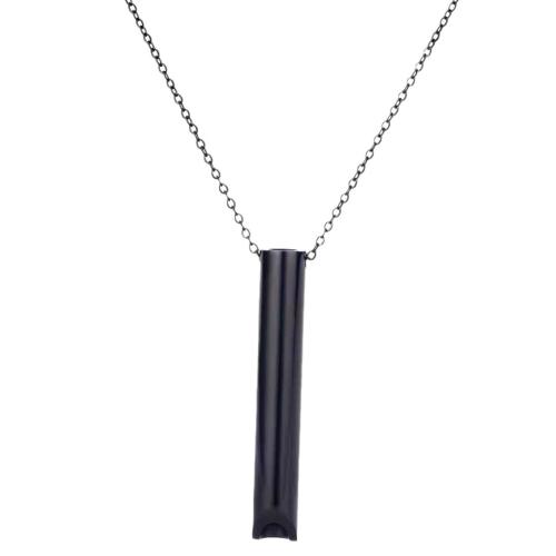 Titan Schmuck Halskette, Titanstahl, plattiert, unisex & verschiedene Größen vorhanden, keine, verkauft von PC