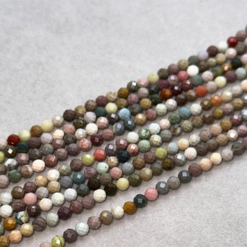 Perles agates, Alexa agate, DIY & normes différentes pour le choix & facettes, multicolore Environ 38 cm, Vendu par brin