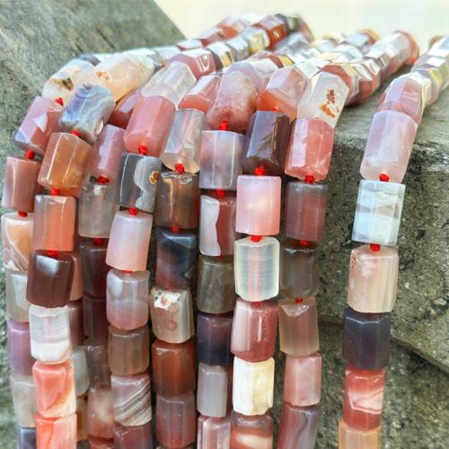 Achat Perlen, Yanyuan Agate, DIY, beads length 10-14mm, ca. 26PCs/Strang, verkauft von Strang