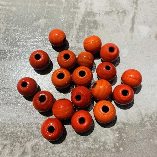 Perles murano faites à la main , chalumeau, abaque, DIY & émail, rouge Vendu par PC