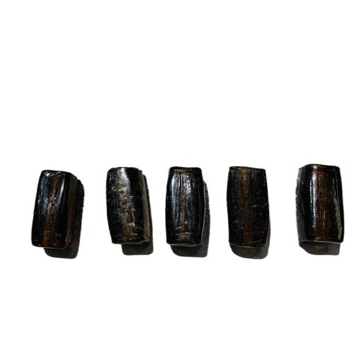 Perles murano faites à la main , chalumeau, rectangle, DIY & émail Vendu par PC