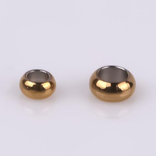 Stainless Steel Beads, 316 Stainless Steel, DIY golden 