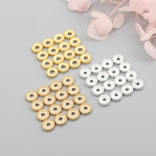 Brass Spacer Beads, plated, DIY Approx 1.4mm 