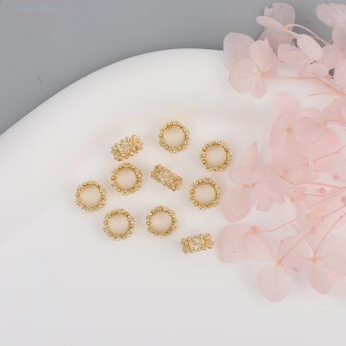 Brass Spacer Beads, plated, DIY 