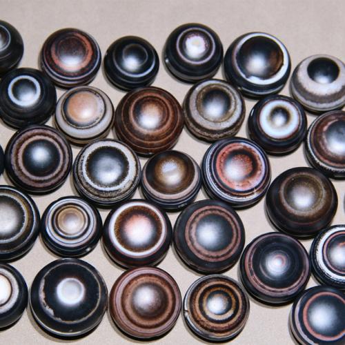 Perles agates, Agate, tambour, envoyé au hasard & DIY, beads size 17x20- Vendu par PC