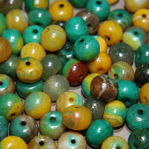 Perles agates, Agate, abaque, envoyé au hasard & DIY Vendu par PC