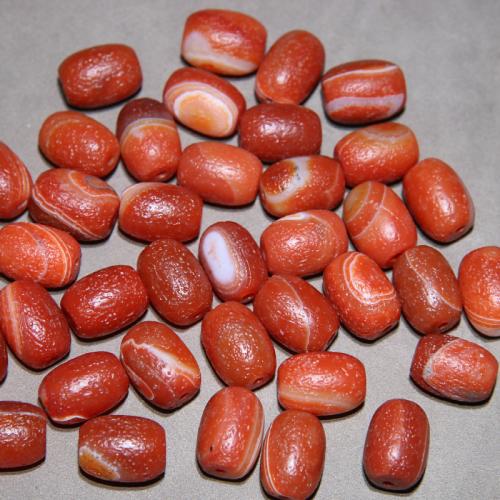 Perles agates, Agate, Seau, envoyé au hasard & DIY, rouge Vendu par PC