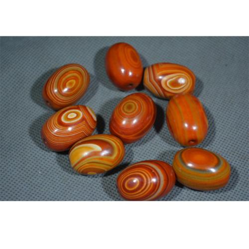 Abalorios de Ágata, Tambor, pulido, enviado al azar & Bricolaje, beads size 25x17-30x18mm, Vendido por UD