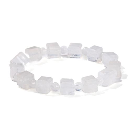 Cristal naturel bracelet, cadre, fait à la main, unisexe & normes différentes pour le choix Environ 6-7 pouce, Vendu par PC