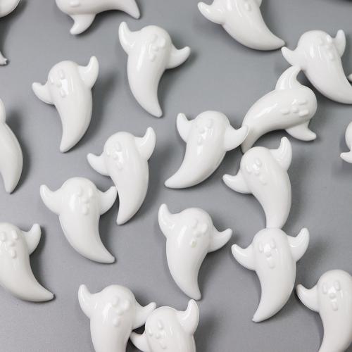 Acrylique décoration, fantôme, Halloween Design & DIY, blanc Vendu par sac