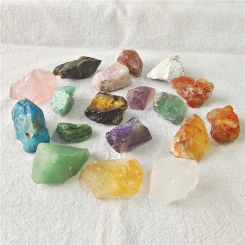 Decoración de semi piedras preciosas, Piedra natural, más colores para la opción, 2-4cm, 100T/Bolsa, Vendido por Bolsa