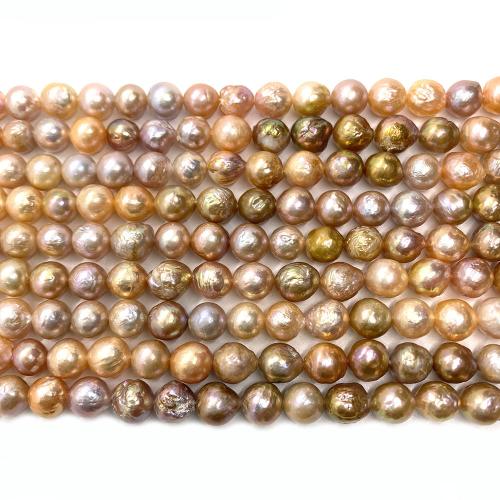 Edison Pearl Beads, Slightly Round, DIY, mixed colors mm Approx 38 cm 