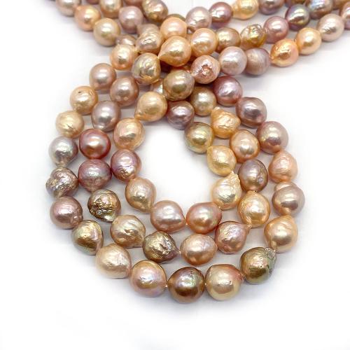Edison Pearl Beads, Slightly Round, DIY, multi-colored mm, Approx 