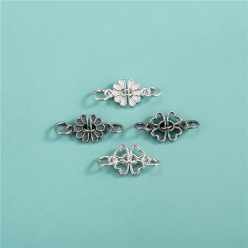 Sterling Silver Charm Connector, 925 Sterling Silver, DIY Approx 3.8mm 
