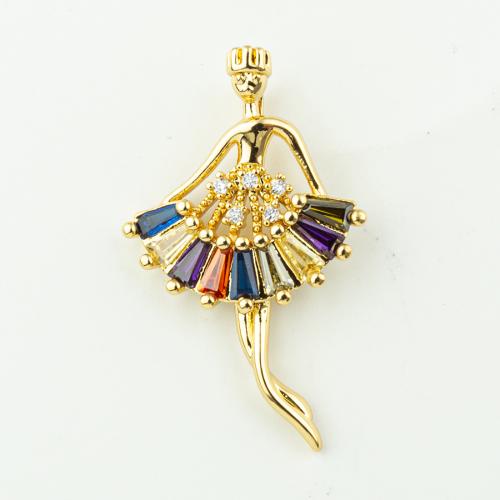 Cubique Pendentif en laiton zircon pavent, bijoux de mode & pavé de micro zircon & pour femme, plus de couleurs à choisir Environ 3mm Vendu par lot