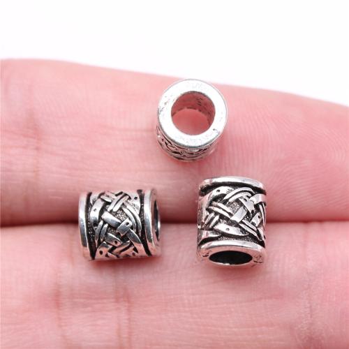 Zinc Alloy Jewelry Beads, antique silver color plated, DIY 