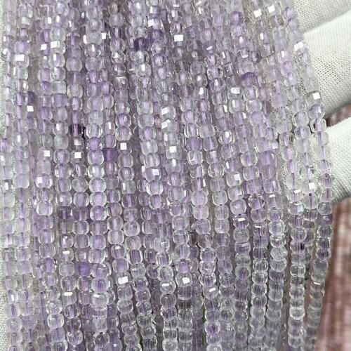 Natural Amethyst Beads, DIY, purple, 3mm Approx 38 cm 