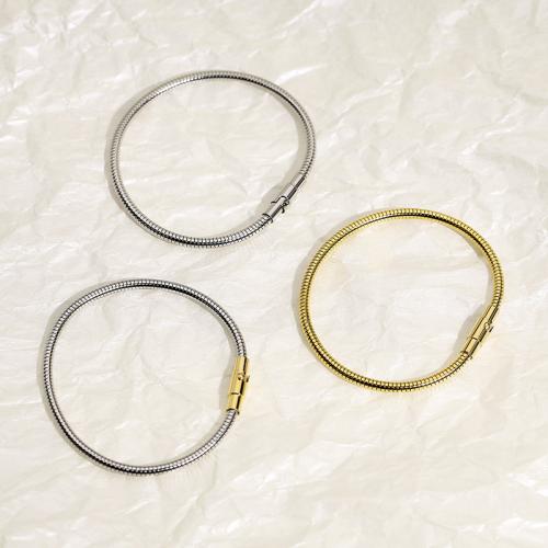 Stainless Steel Chain Bracelets, 304 Stainless Steel, Vacuum Ion Plating, for woman 