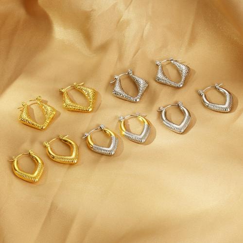 Stainless Steel Leverback Earring, 304 Stainless Steel, Vacuum Ion Plating & for woman 