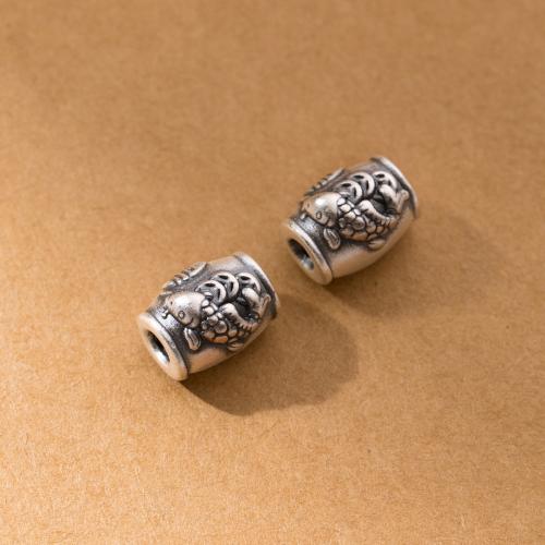 Sterling Silver Spacer Beads, 925 Sterling Silver, DIY Approx 3.3mm 