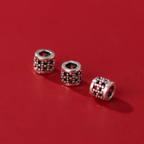 Sterling Silver Spacer Beads, 925 Sterling Silver, DIY Approx 2.6mm 