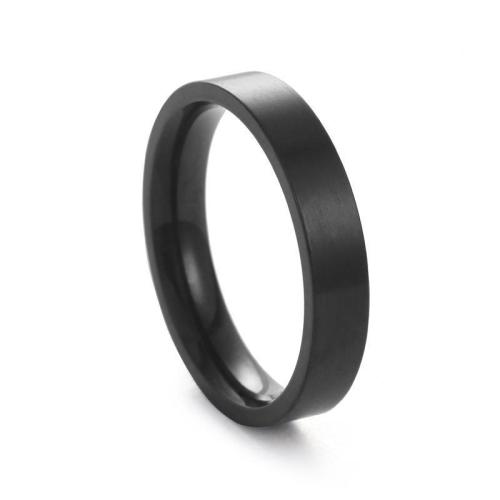 Titanium Steel Finger Ring, plated & for woman 