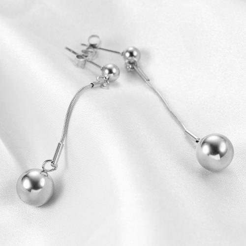 Titanium Steel Stud Earring, plated, for woman 