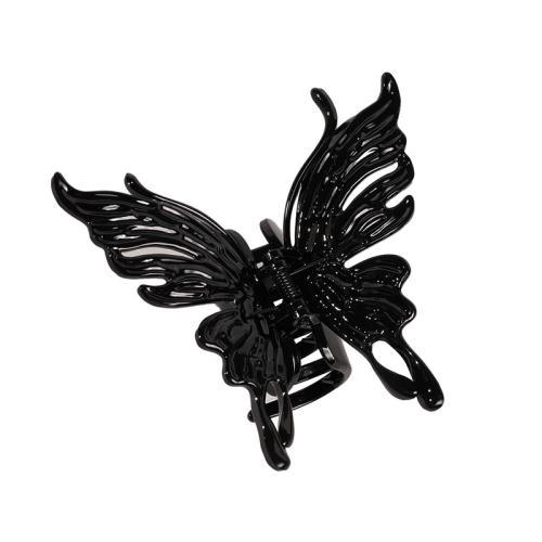 Hair Claw Clips, Plastic, Butterfly, fashion jewelry 